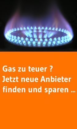 Energiekosten senken, Gaspreise vergleichen