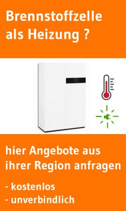 Angebot Brennstoffzellenheizung